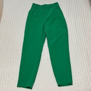 Zara green trouser